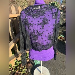 A lot of beadwork on this beautiful jacket